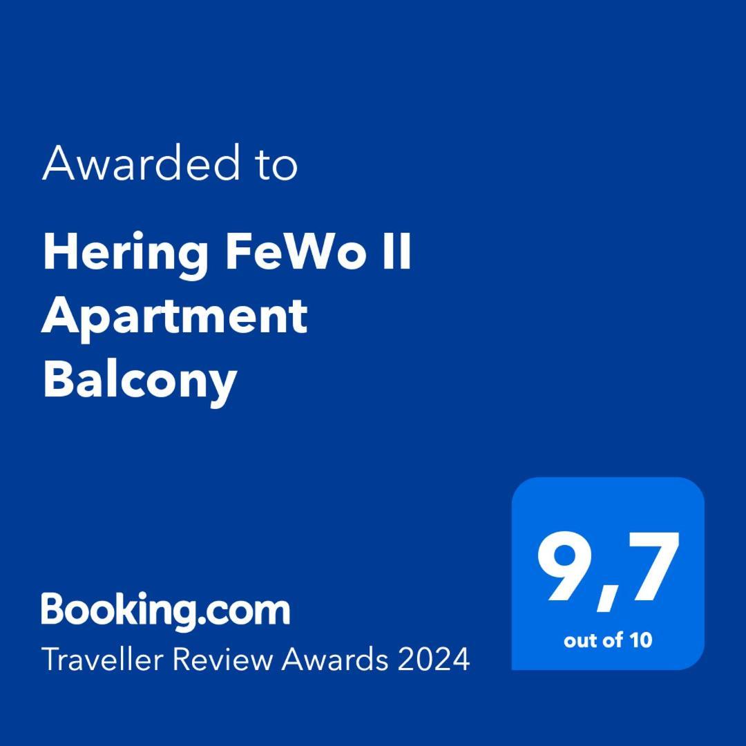 Hering Fewo II Apartment Balcony Wiek auf Rugen Bagian luar foto